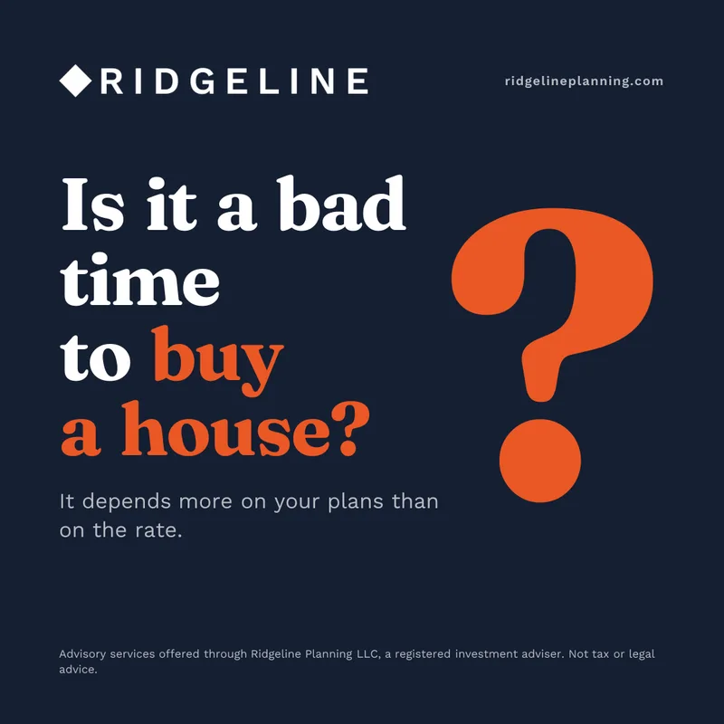 Watt post: is it a bad time to buy a house?