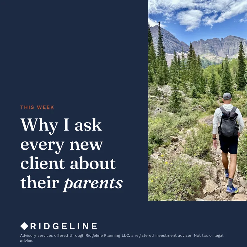 Watt post: the advisor hiking a mountain trail