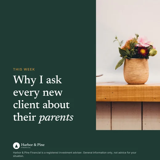 Why I ask every new client about their parents